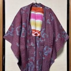 長羽織　紫花