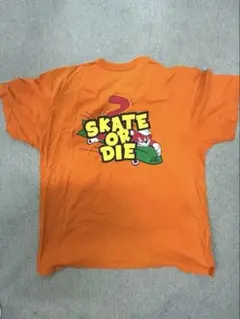 SKATE OR DIE Tシャツ オレンジ MFC STORE