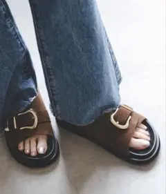 美品　今期　MOHIモヒ サンダル NOBLE ノーブル　ベイクルーズ　ラックス