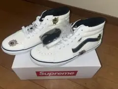 Supreme Vans Nate Lowman Natural 26.5cm