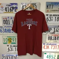 USA古着 TEXAS RANGERS プリントTシャツ サイズXL