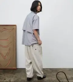 Dulcamara ドゥルカマラ　ショートスリーブトレンチシャツ