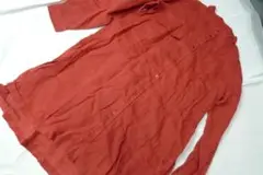 essentiel ヒロココシノ 麻100％ ロング チュニック シャツ 9