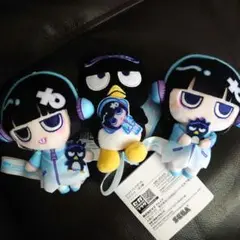 ano × バッドばつ丸 マスコット あのちゃん ぬいぐるみ 3点セット