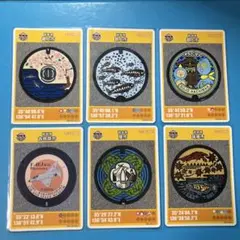★マンホールカード　お買い得　岐阜県6枚セット 郡上市C/A/B・関市他3枚