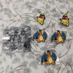 ポケモン ラバーマスコット　5個