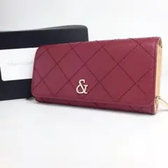新品 展示品 ピンキーu0026ダイアン 財布 長財布 レディース 赤 レッド d8
