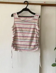 キング　CEST CHICA TRANS　ノースリーブカットソー　M 日本製