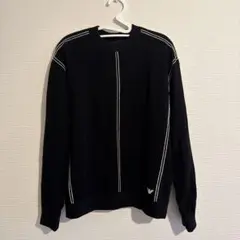 Emporio Armani ブラックニット Mサイズ