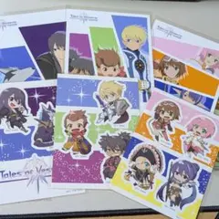 テイルズオブヴェスペリア ポストカード シール 非売品