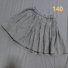 GLOBAL WORK スカート インナーパンツ付き【140】ギンガムチェック