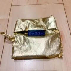 BAGGU ゴールド エコバッグ　収納袋
