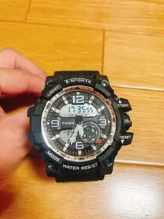 [買取品]T-SPORTS 腕時計　アナログ　デジタル　TS-AD095 メンズ