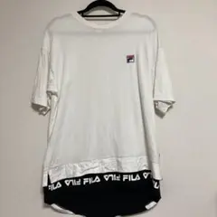 FILA ホワイト Tシャツ レイヤード