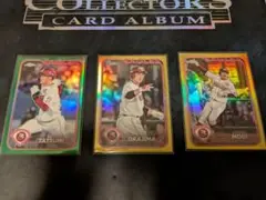 topps chrome npb 2024 楽天　3枚セット