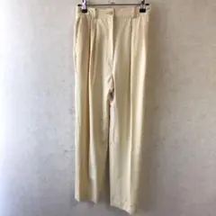 CELINE セリーヌ スラックス パンツ アイボリー サイズ38 M相当
