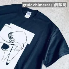 美品【gtuic chimera/ 山岡敏明】グラフィックTシャツ ブラック