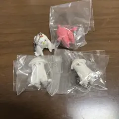 はじめまして松尾です マスコットキーホルダー ニワトリ タコ　イカ
