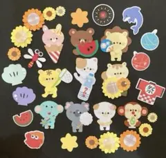 アルバムクラフト クラフトパンチ ペーパークラフト 夏 動物 夏休み