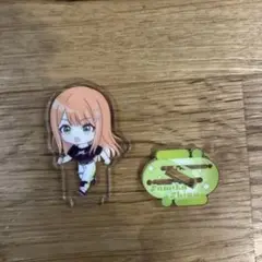 アクリルスタンド オレンジ髪 キャラクター