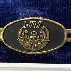 【珍品】【掘出物】WAVE 婦人自衛官　タイピン・カフスセット 海上自衛隊