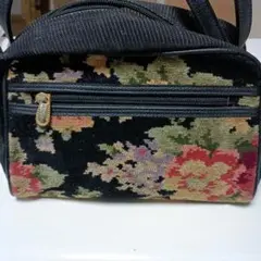 花柄タペストリー ハンドバッグ