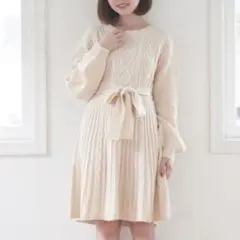 マジェスティックレゴン ♡ ニットワンピース
