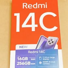 Redmi 14C ミッドナイトブラック 国内版SIMフリー