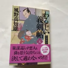 E381)風野真智雄「わるじい義剣帖(五) ざまあみろ」シリーズ巻⑤。
