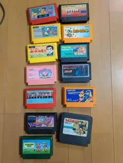 ファミコンソフトセット 　13本　テトリス スーパーマリオなど 動作未確認