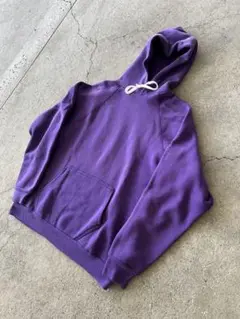 【美品】70sヴィンテージスウェット フーディー discas purple