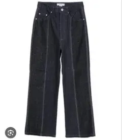 Ameri REMAKE LIKE STITCH DENIM 25incブラック