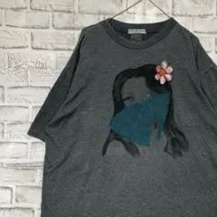 USA製90sヴィンテージTシャツ！シングルステッチ　グレー半袖古着　XL725