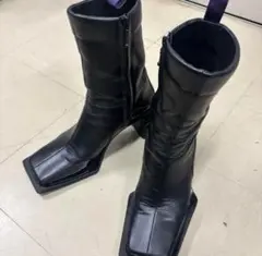EYTYS Gaia 41ブラック スクエアトゥブーツ 楽天市場】EYTYS | GAIA LEATHER BOOTS (BLACK) ガイア ブーツ