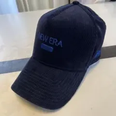 美品 ニューエラ　NEW ERA キャップ ネイビー　フリーサイズ