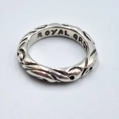 ROYAL ORDER ロイヤルオーダー 925 リボンバンド リング シルバー