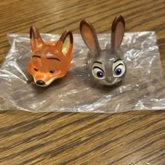 ファッションリング ロイヤルクリア ズートピア ニック ジュディ ディズニー