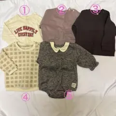 ベビー服 5枚セット（90以下）