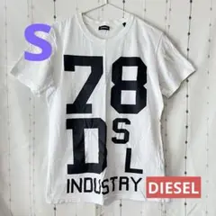 ディーゼル DIESEL 78DSL プリントTシャツ ロゴT クルーネック