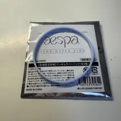 aespa 会場限定特典　ランダムラバーバンド　カリナ