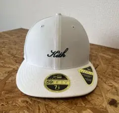 Kith 59FIFTY ベースボールキャップ ホワイト 7 1/8