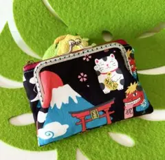 ちょっとお買い物がま口♪日本♡♡♡