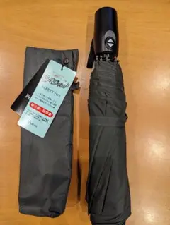 新品未使用　　オーロラ　メンズ　　　　開閉ボタン　雨傘　　親骨58センチ