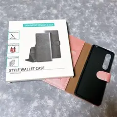 ✨新品✨ Xperia 1 IV 手帳型ケース ローズゴールド 耐衝撃