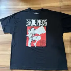ONE PIECE ルフィ リップルジャンクション　海外古着　2XL Tシャツ