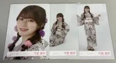 櫻坂46 守屋麗奈　2025浴衣　セミ