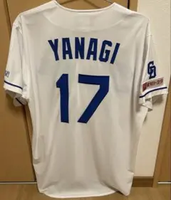 中日ドラゴンズ　柳裕也　ハイクオリティユニフォーム（ホーム）O（XL）