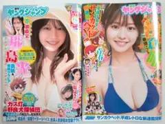 【浅倉唯 （椛島光）ヤングジャンプ 2冊】【美品】加藤栞、すみぽん、寺田蘭世