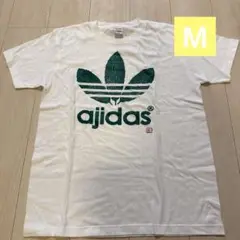ajidas Tシャツ　白　宮古島　メンズ　Mサイズ
