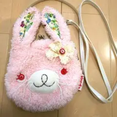 VERDA うさぎ ポシェット ポーチ がま口 小銭入れ